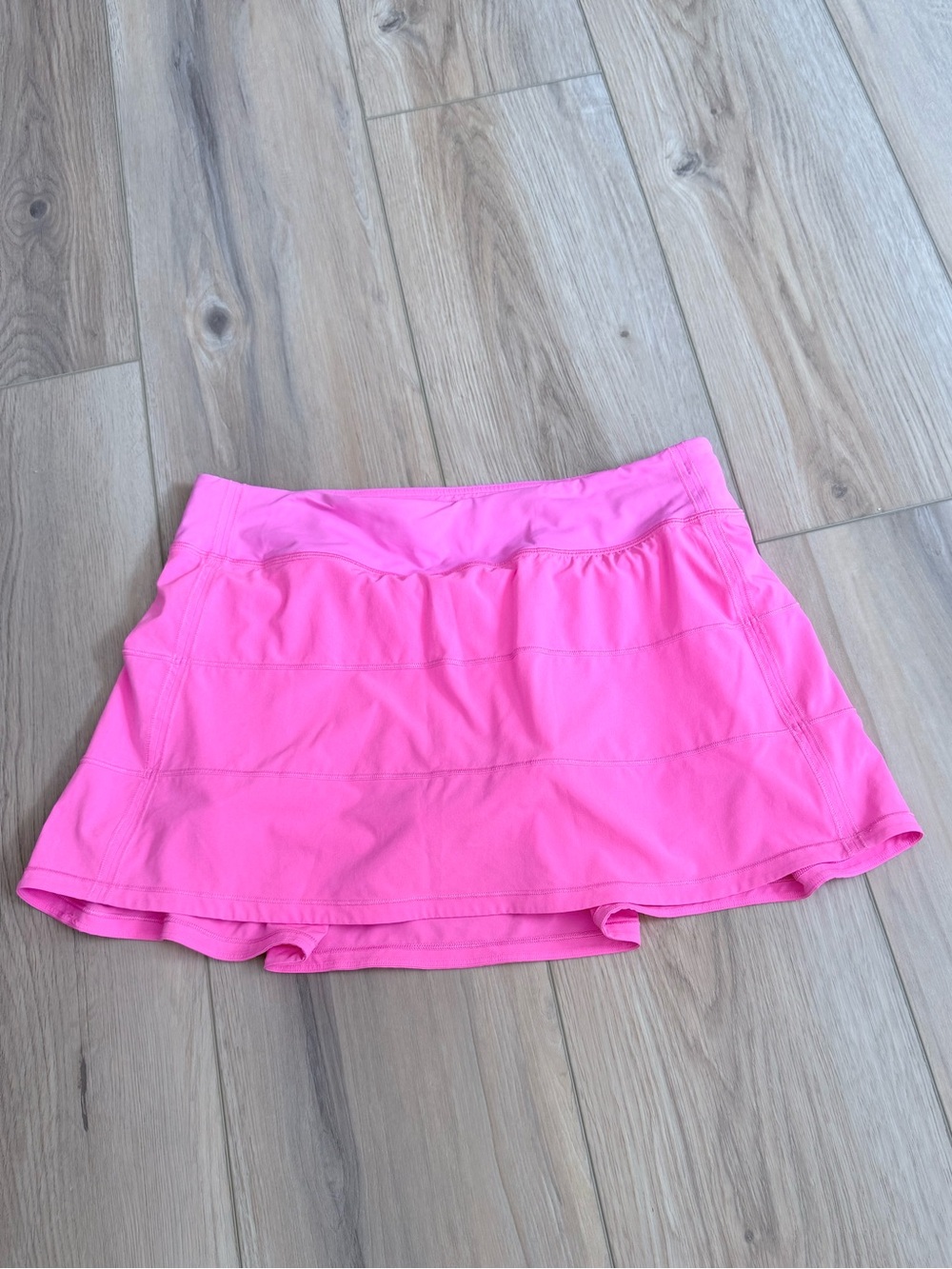 Lululemon Pace Rival Neon Pink Skirt